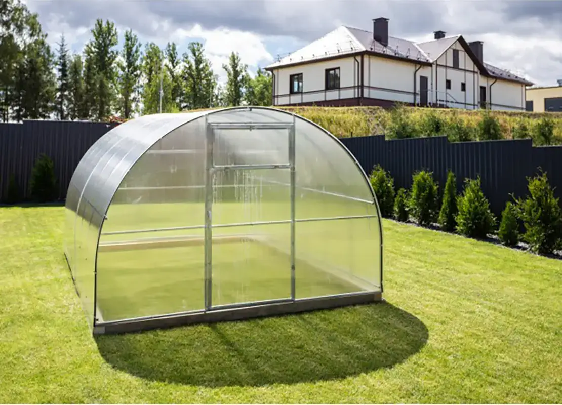 Теплица Сибирская Стандарт 25х20 шириной 3 метра